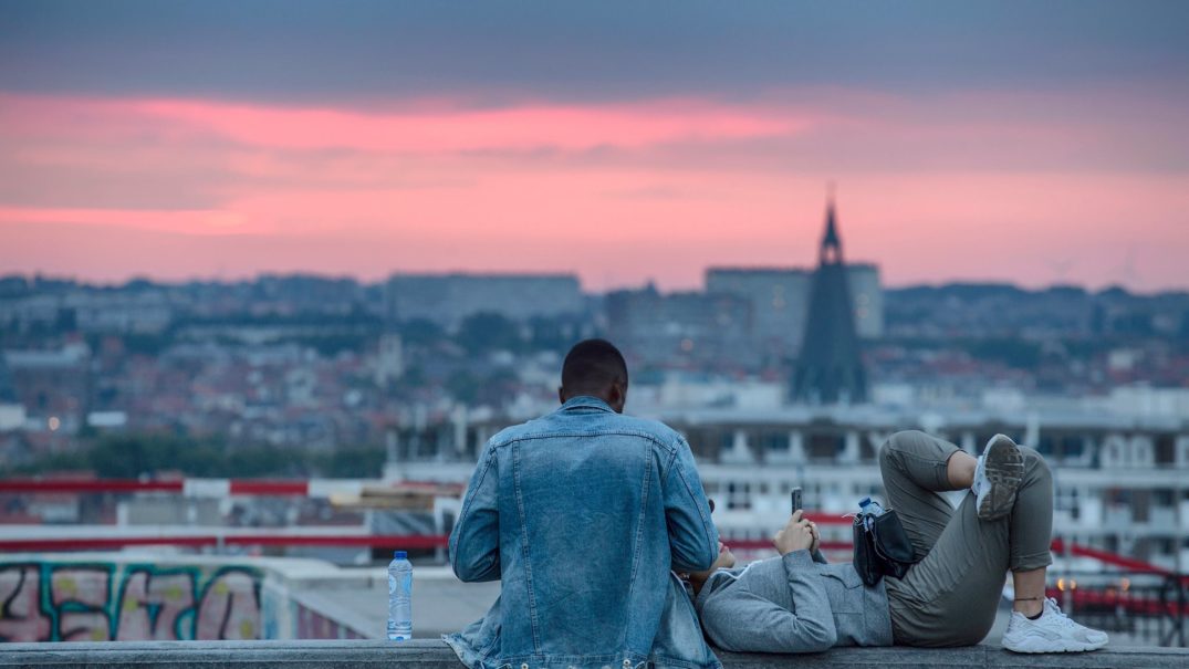 coucher de soleil - bruxelles